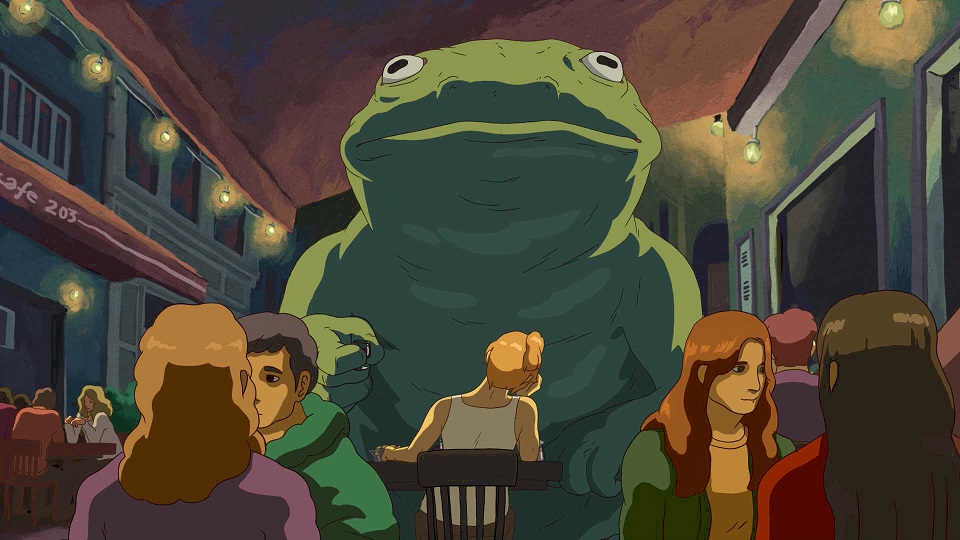 image du film sur un nénuphar
